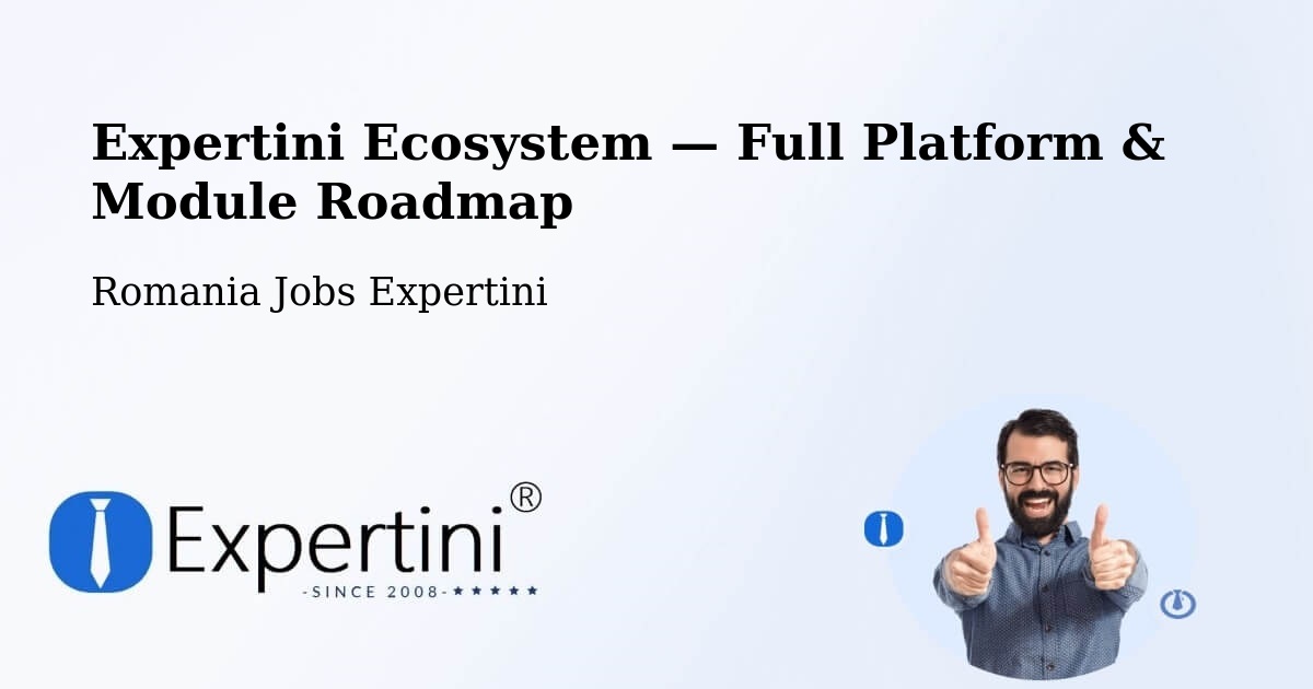 Expertini Ecosystem — Full Platform & Module Roadmap – Beidaud