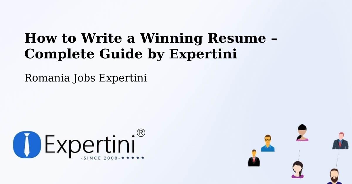 Resume Writing Guide for Job Seekers – Beidaud - Beidaud, Romania Jobs Expertini